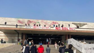 Protesta A Venezia Contro Il D