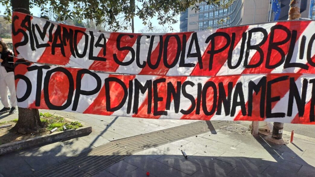 Protesta Degli Studenti In Laz