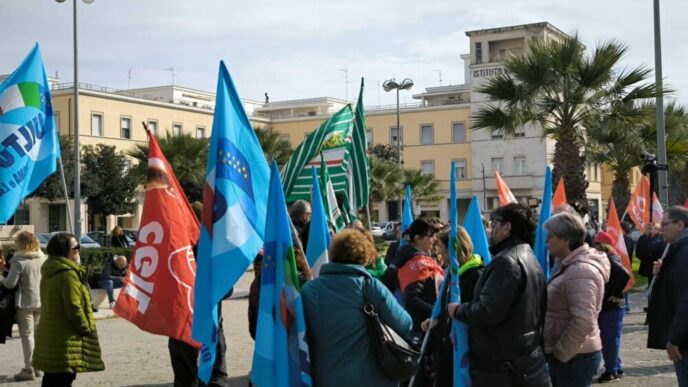 Protesta Dei Lavoratori Della