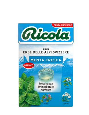Ricola Lancia Menta Fresca3A Un