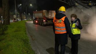 Roma E Il Maltempo3A I Lavori D