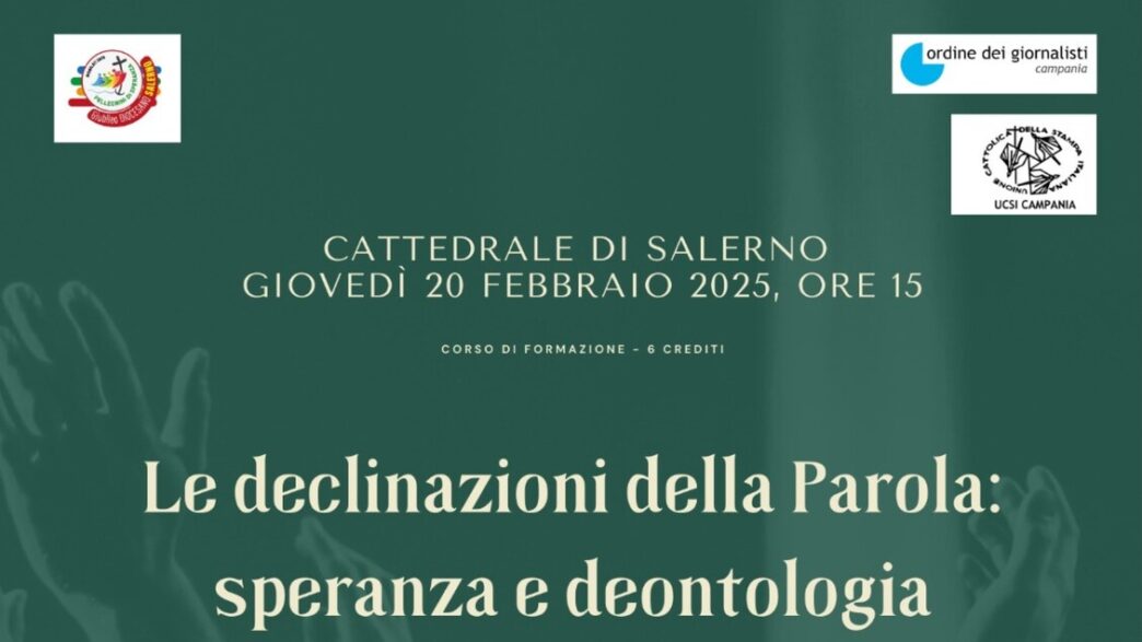 Salerno ospita un convegno sulla speranza e la deontologia della  comunicazione