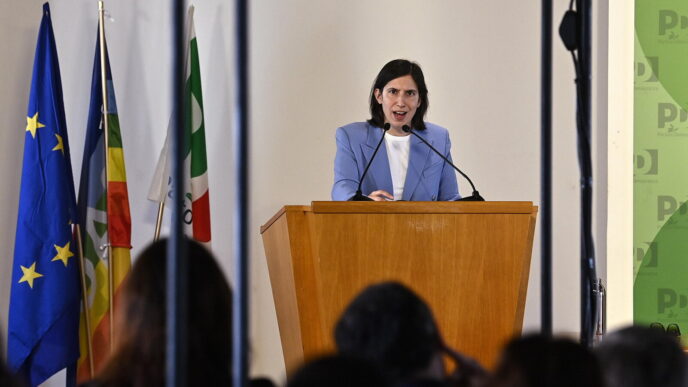 Schlein Critica Meloni2C Trump