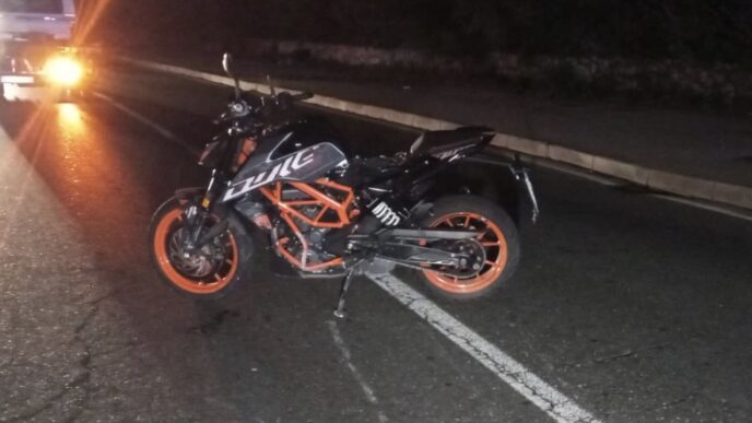 Scontro Tra Auto E Moto A Napo