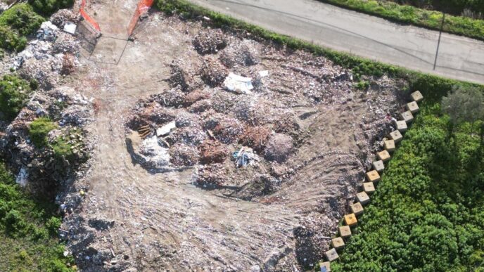Scoperta Una Discarica Abusiva