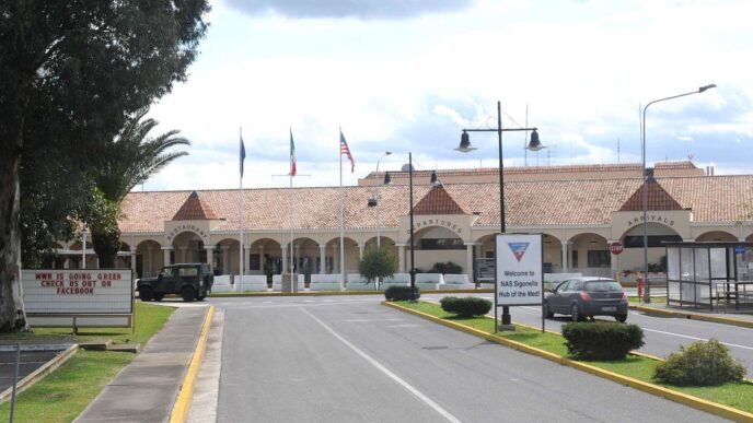 Sigonella2C Lockdown Alla Base