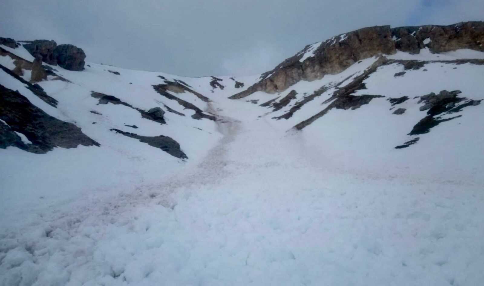 Valanga Travolge Scialpinista