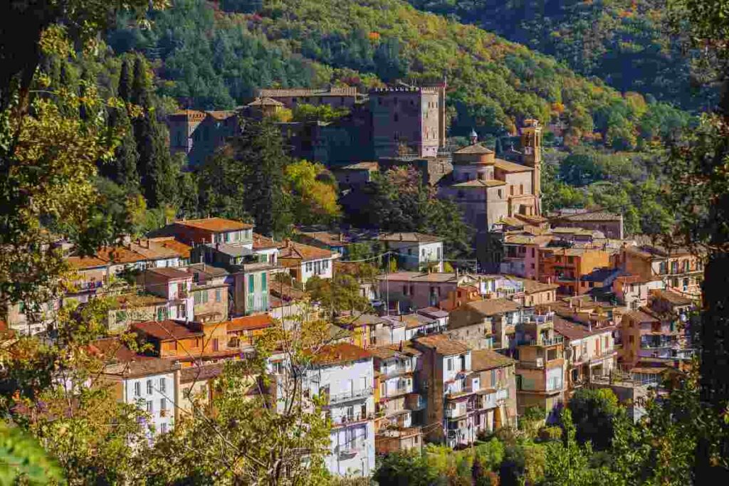 il bellissimo borgo di arsoli