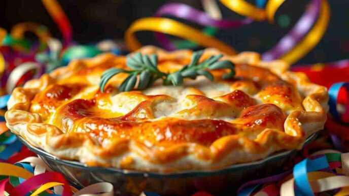 Ricetta Della Pizza Di Carnevale