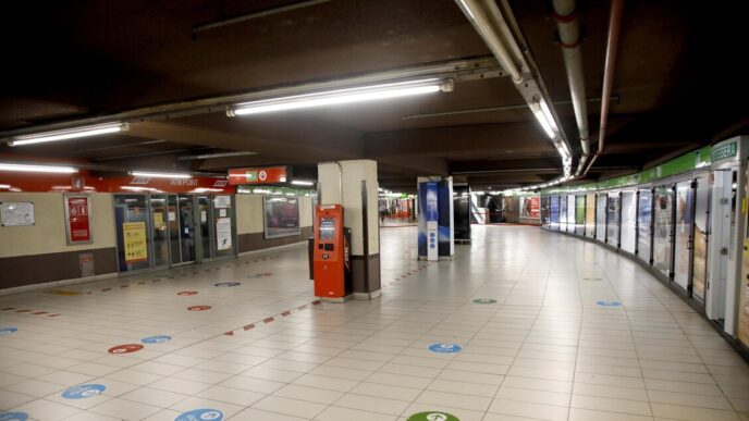Aggressione Su Metropolitana A