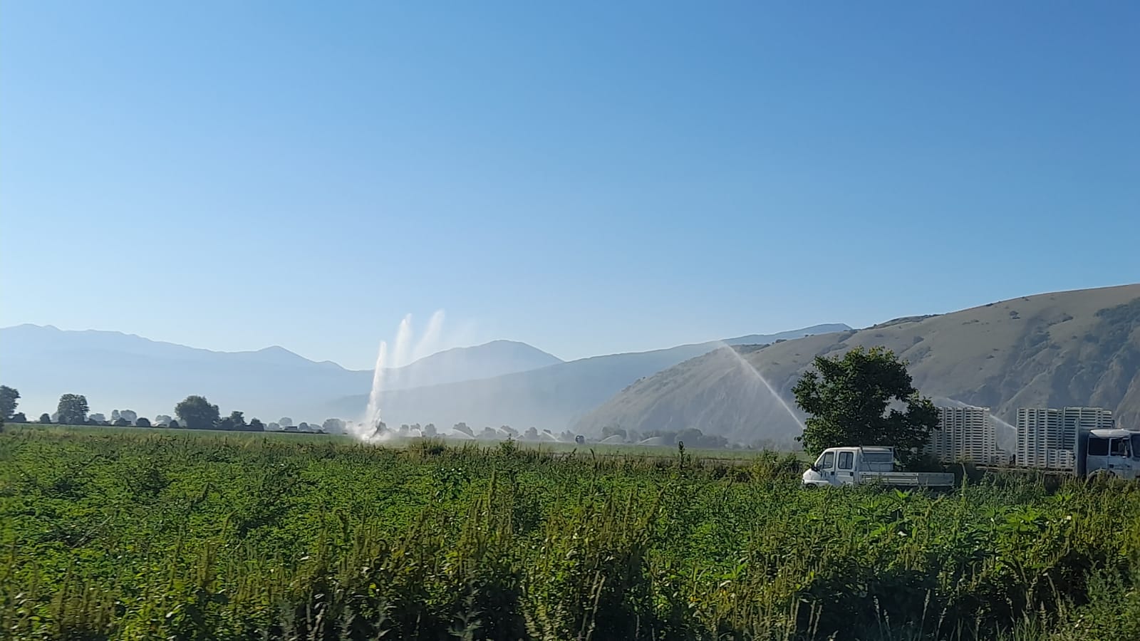 Agricoltori Teramani In Protes