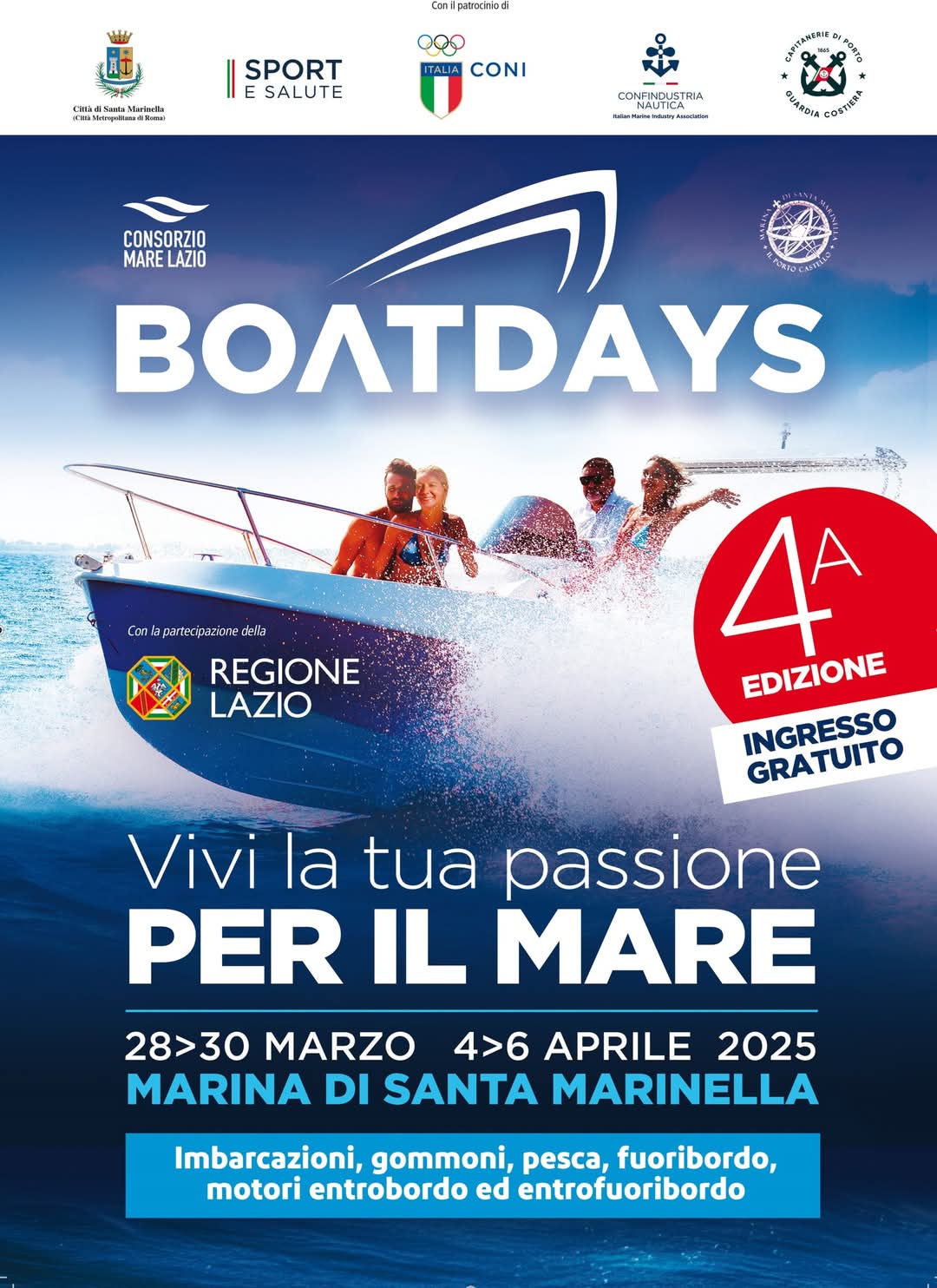 Arriva Boat Days Al Marina Di