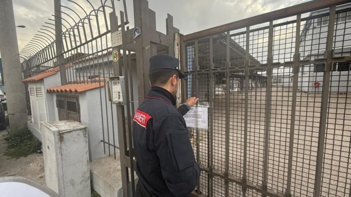 Azienda Di Nola Sotto Sequestr