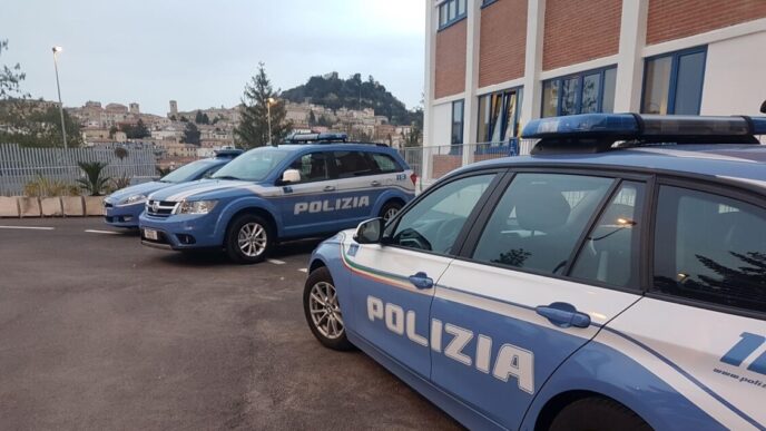 Blitz Della Polizia3A Arrestato