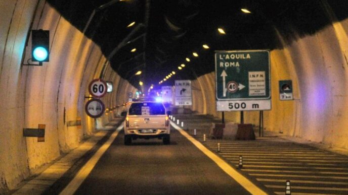 Chiusura Della A24 Per Manuten