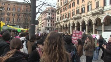 Corteo Di Non Una Di Meno A Ro