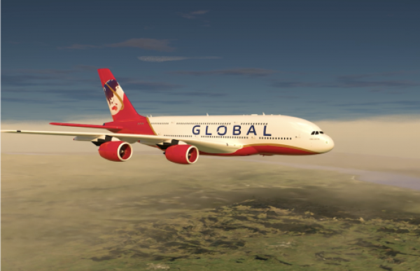 Debutto Di Global Airlines3A Vo