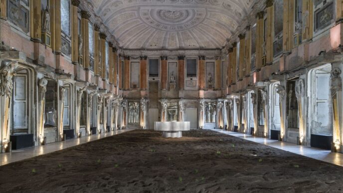 Esplosione Di Vita Al Palazzo