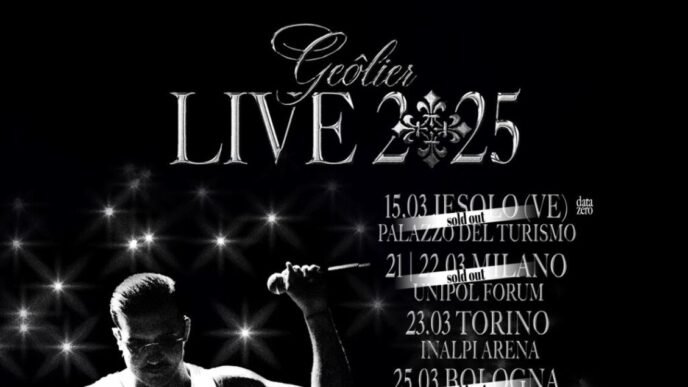 Geolier Annuncia Il Tour 20253A