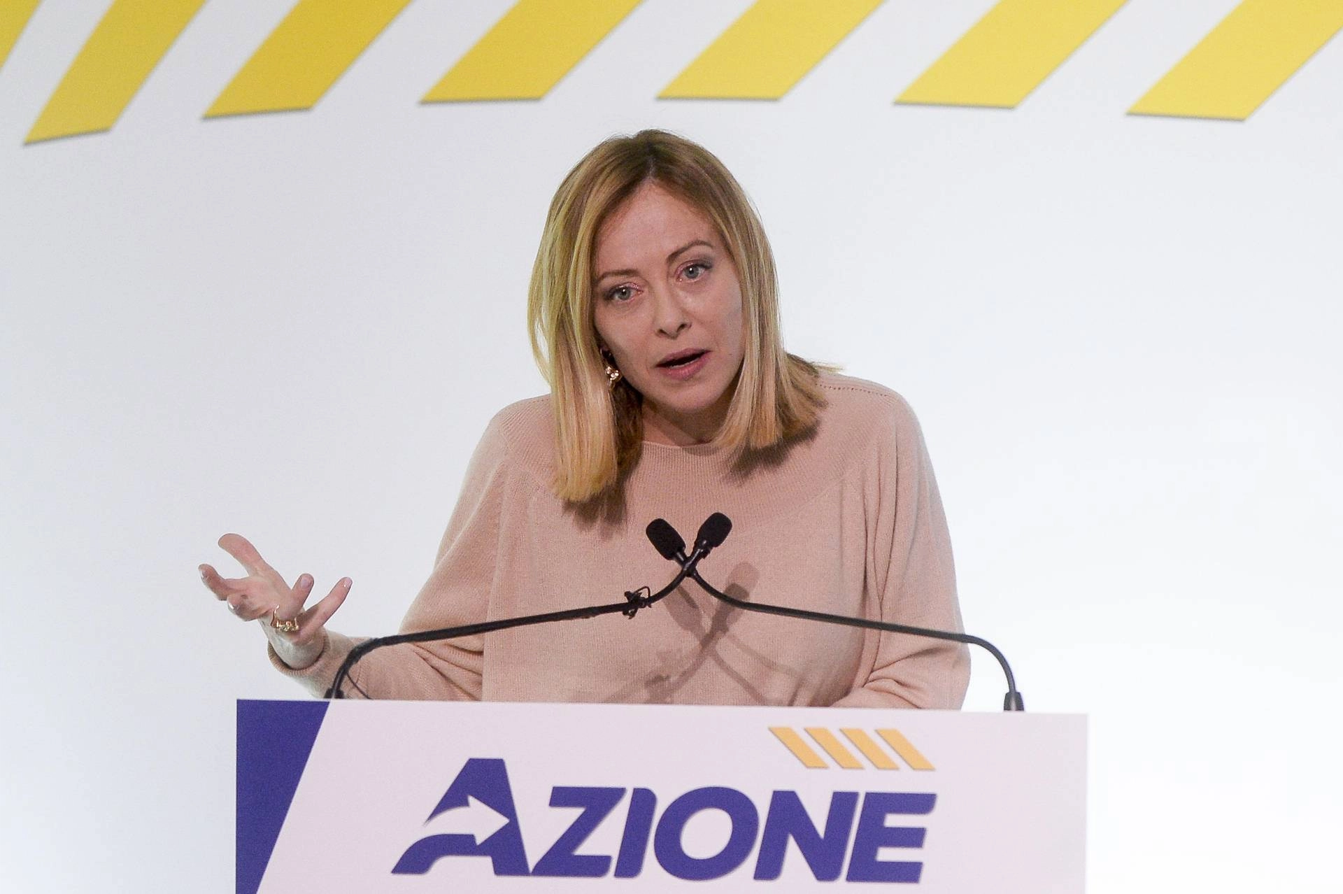 Giorgia Meloni Al Congresso Di