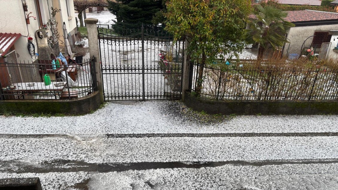 Grandinata In Provincia Di Var