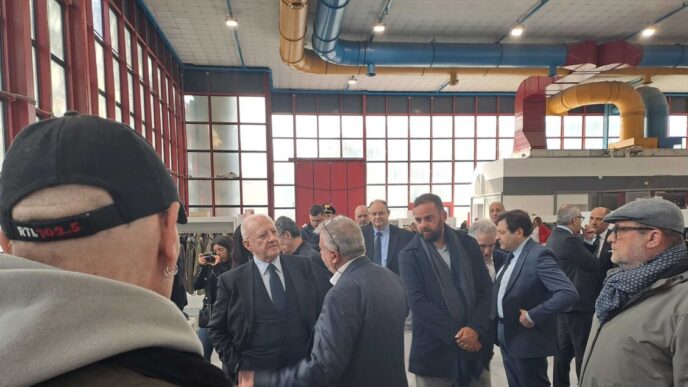 Il Presidente De Luca Inaugura