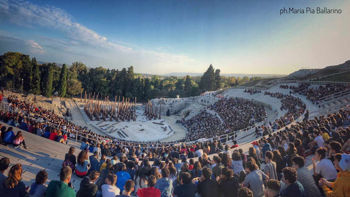 Il Teatro Greco Di Siracusa Pr