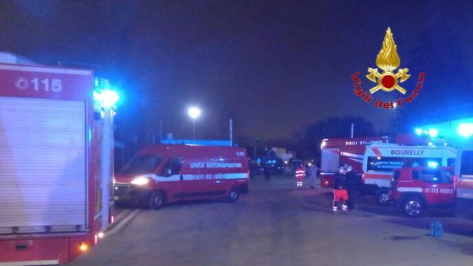 Incendio All27Impianto Di Smalt