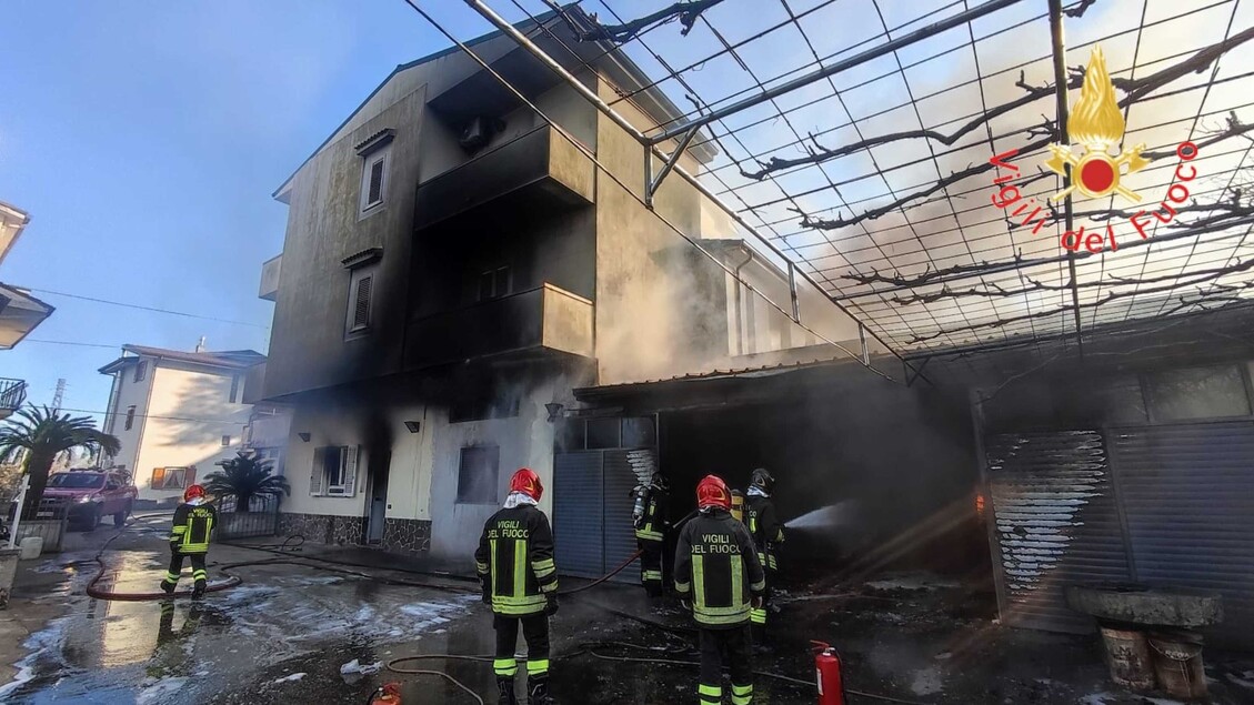 Incendio Devastante A Olivadi3A