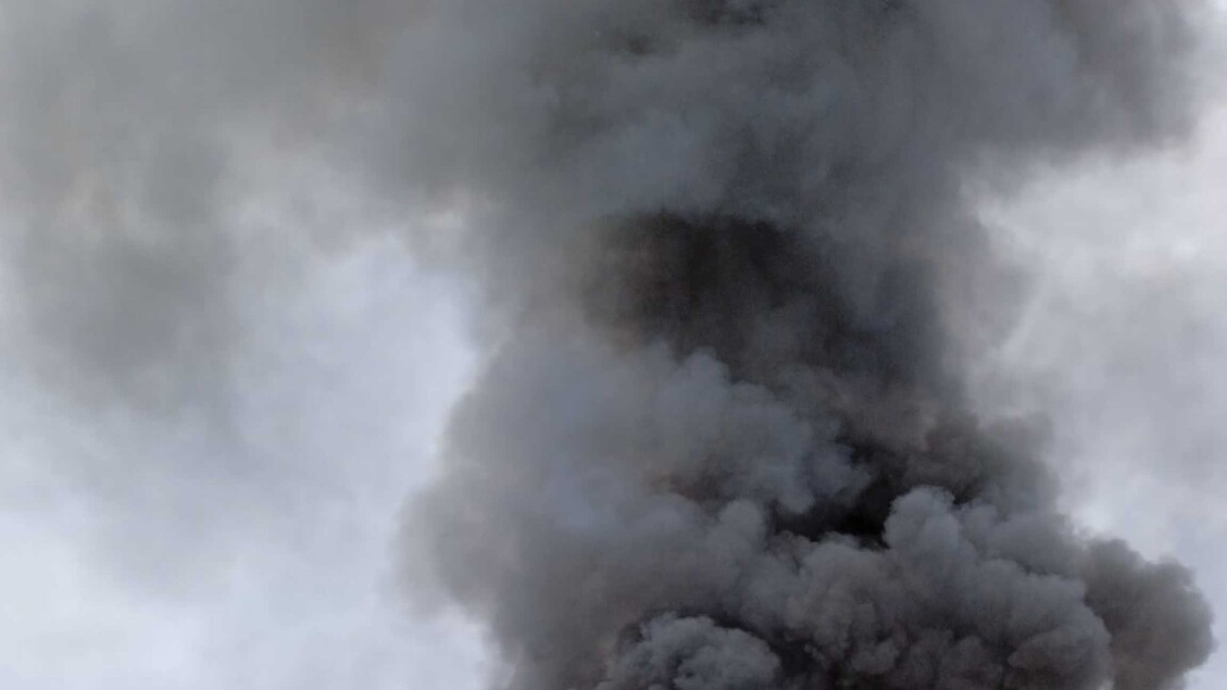 Incendio Sull27Isola Di San Dom
