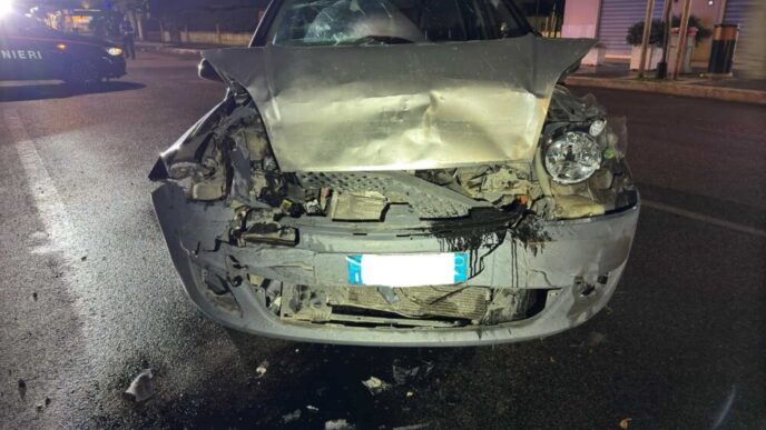 Incidente Stradale A San Felic