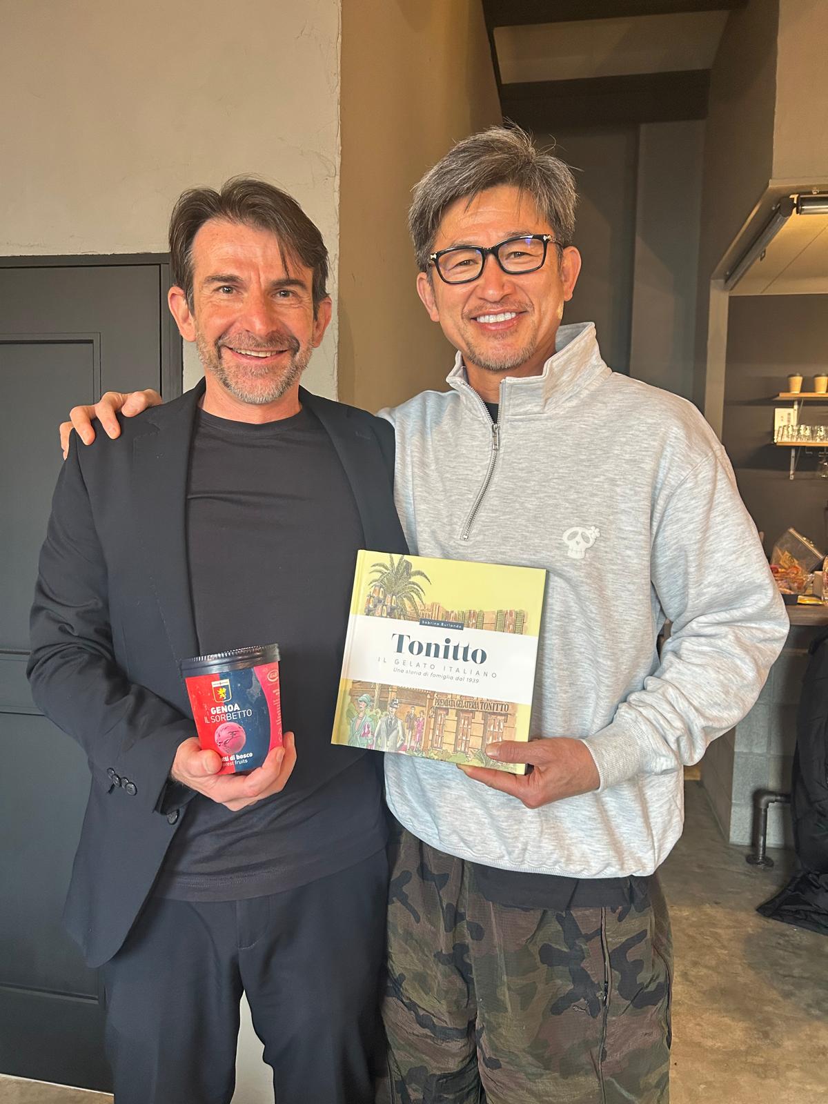 Kazuyoshi Miura Incontra Tonit