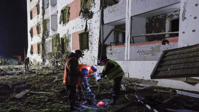 Kharkiv Colpita Da Attacco Aer