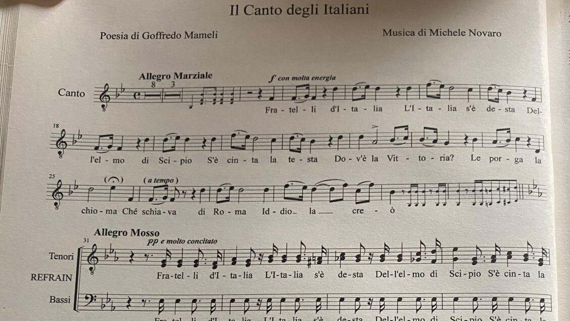 L27Inno Nazionale Italiano3A Sto