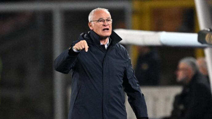 La Roma Di Ranieri3A Un Allenat