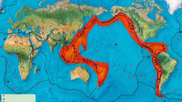 La Cintura Di Fuoco Del Pacifi