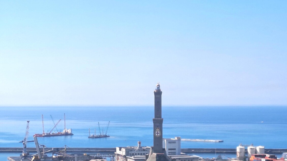 La Nuova Diga Del Porto Di Gen