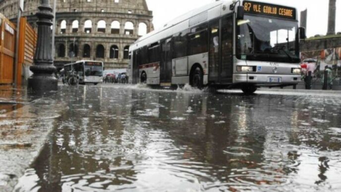 Maltempo In Arrivo3A Roma Si Pr