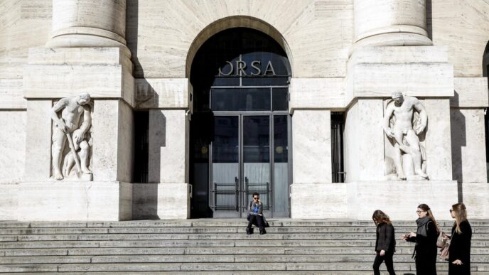 Mercati Europei In Sofferenza3A
