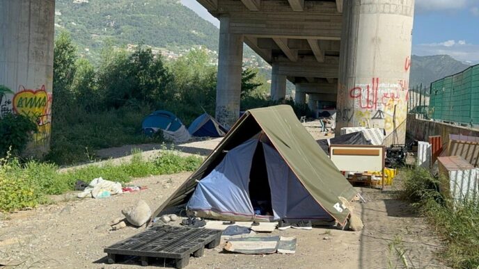 Migranti A Ventimiglia3A Tra Di