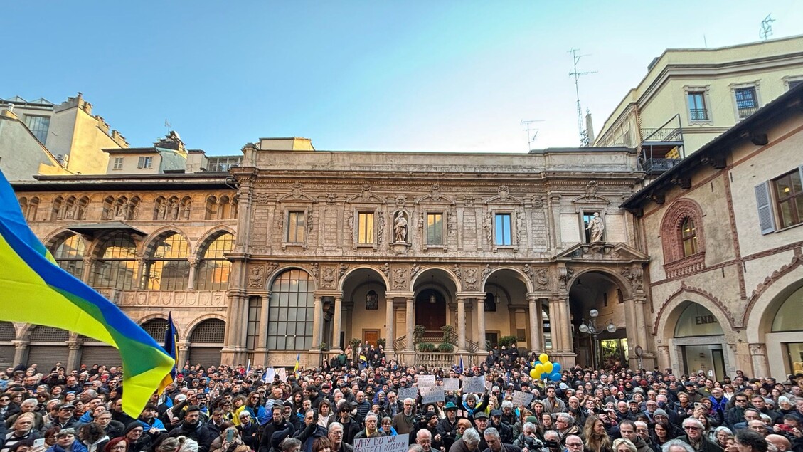 Milano In Piazza Per L27Ucraina