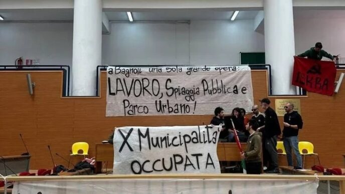 Occupazione A Napoli Per Il Br