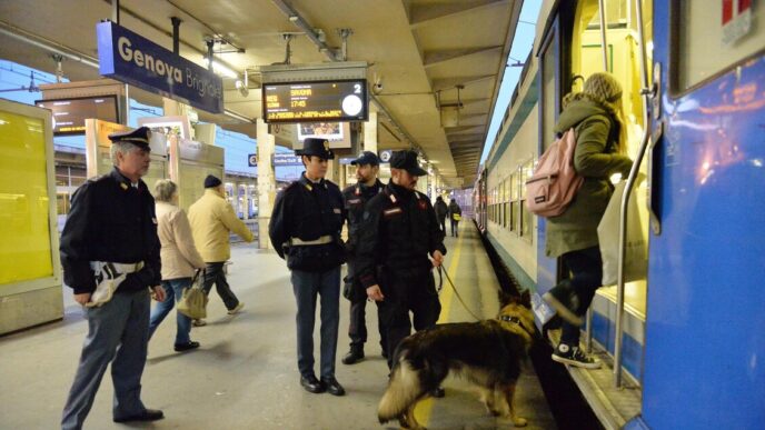 Panico Su Un Treno Tra Ventimi