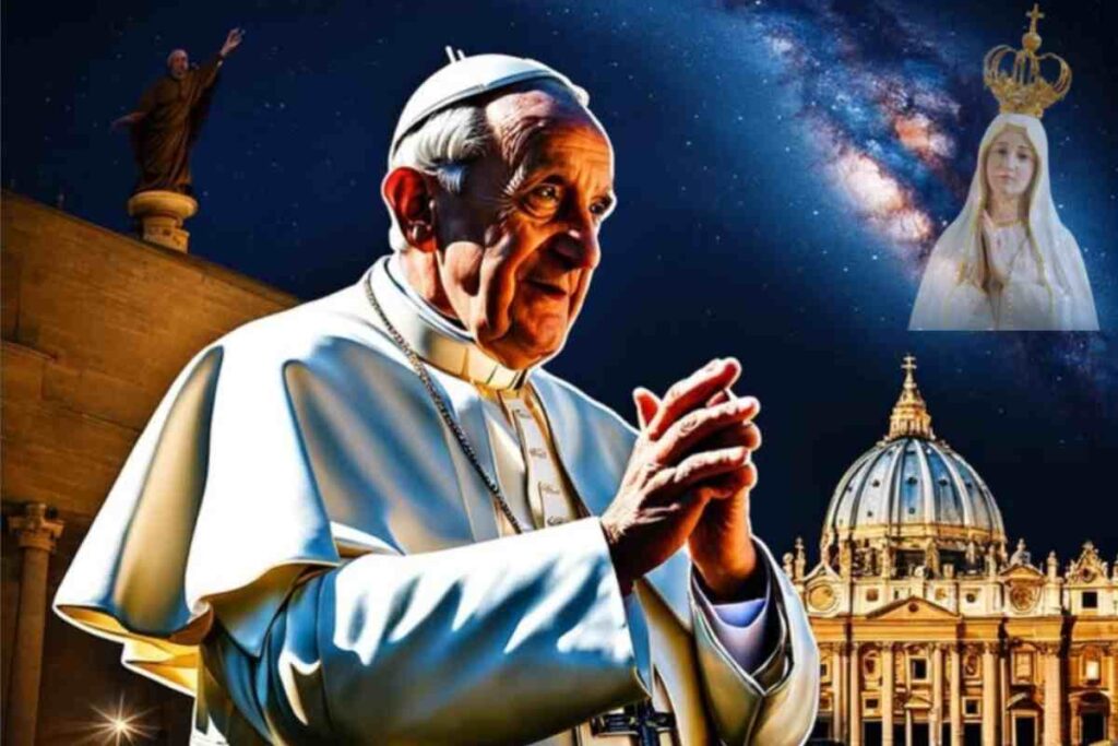 Papa Francesco richiesta la statua di Fatima