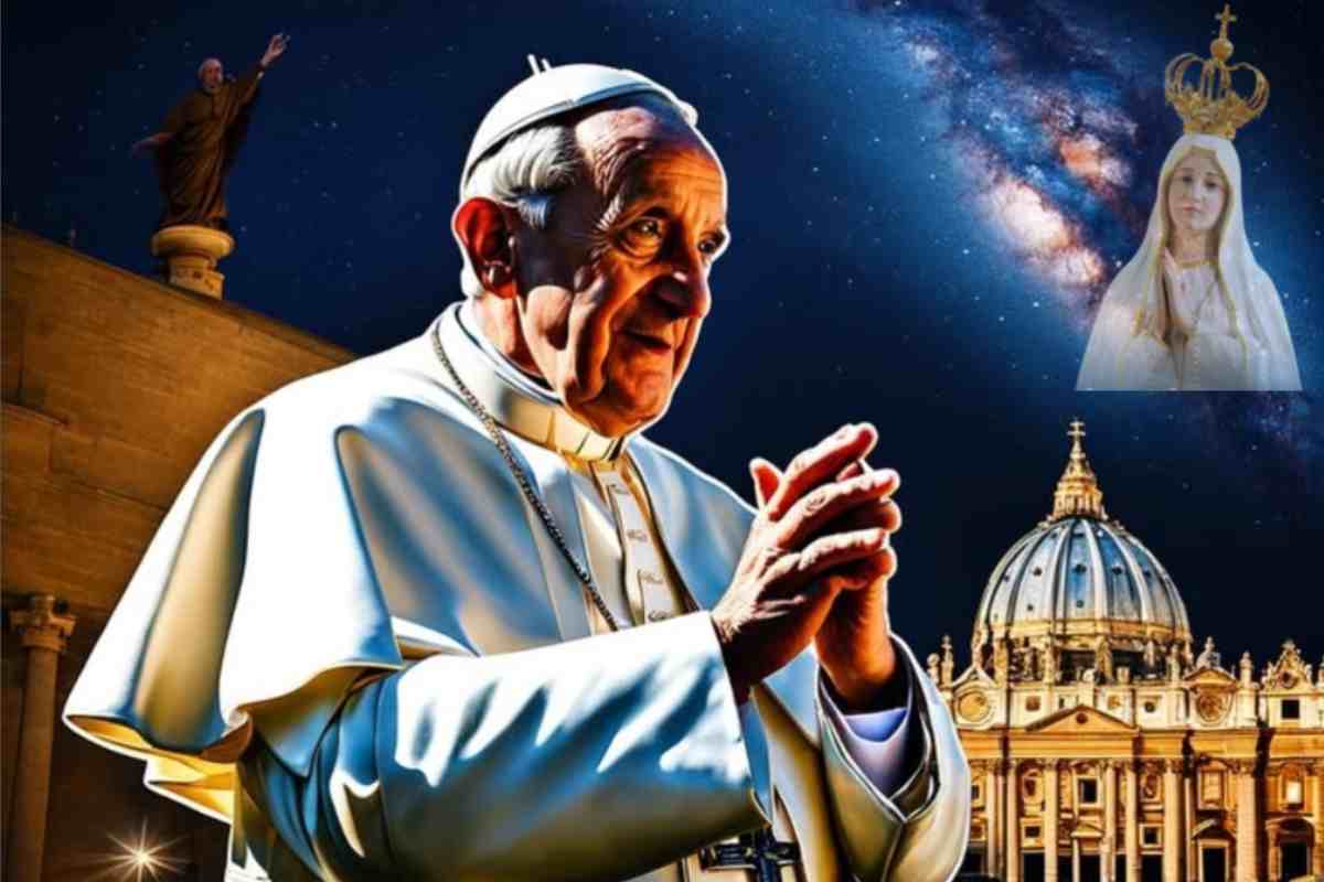 Papa Francesco Richiesta La Statua Di Fatima