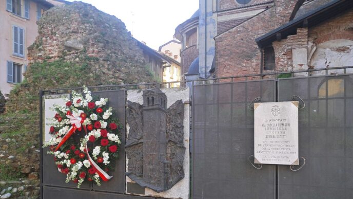 Pavia Commemora Le Quattro Vit