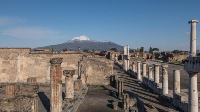 Pompei Al Centro Del Piano Naz