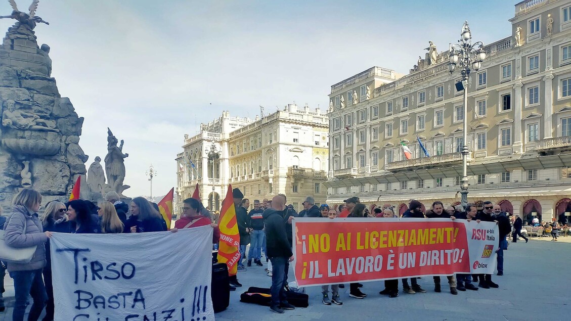 Protesta A Trieste Contro I Li