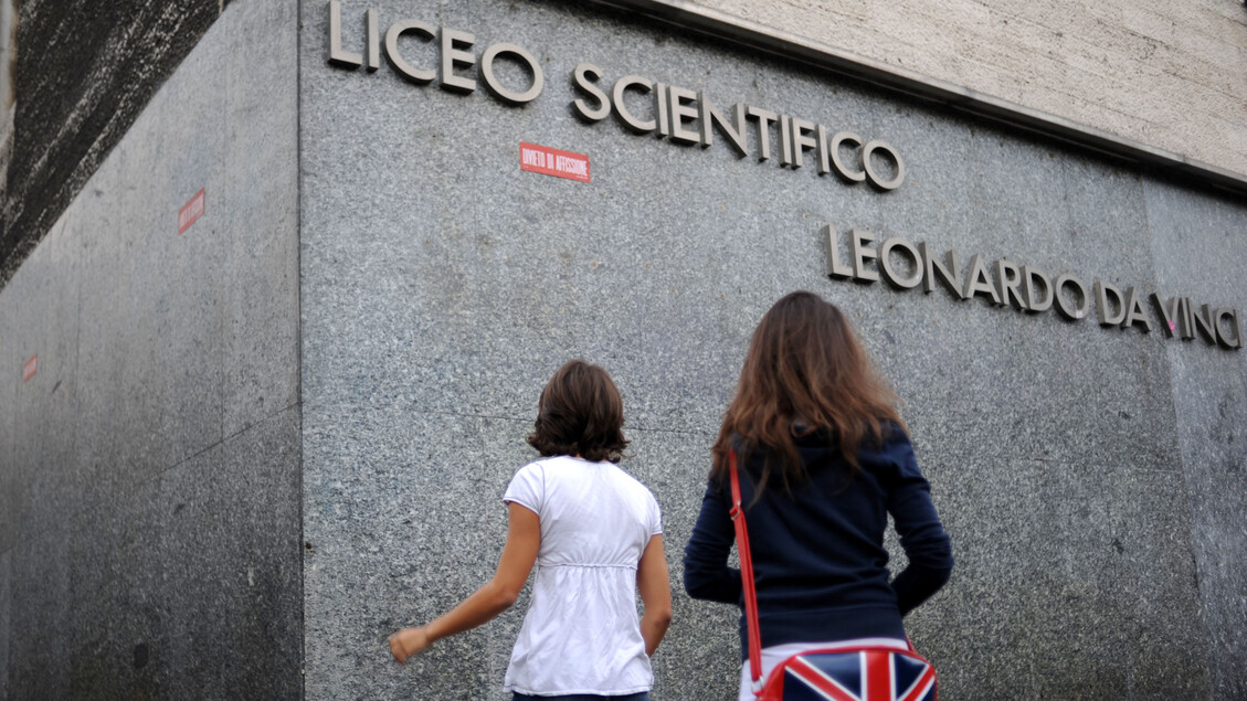 Protesta Al Liceo Leonardo Da