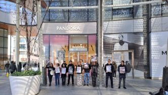 Protesta Animalista A Milano3A